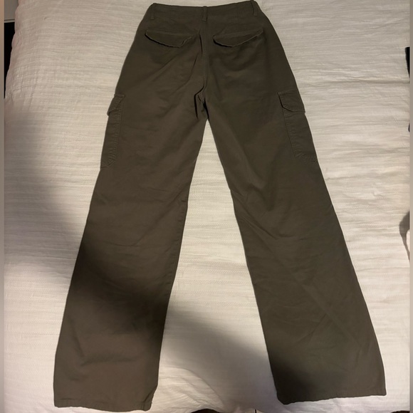 Zara Green Cargo Pants, Size 2, Worn Once - Picture 4 of 6